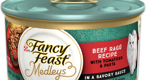 Fancy Feast Medleys Beef Ragú With Tomatoes & Pasta In A Savory Sauce